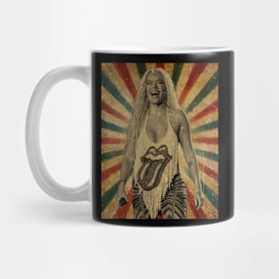 KAROL G - Photo Vintage Retro Look Fan Design Mug